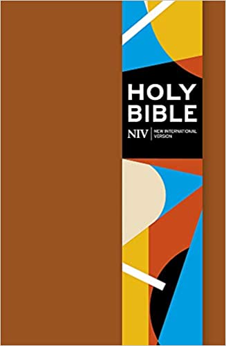 NIV Pocket Bible S/T Brown w/Flap - Bible Society